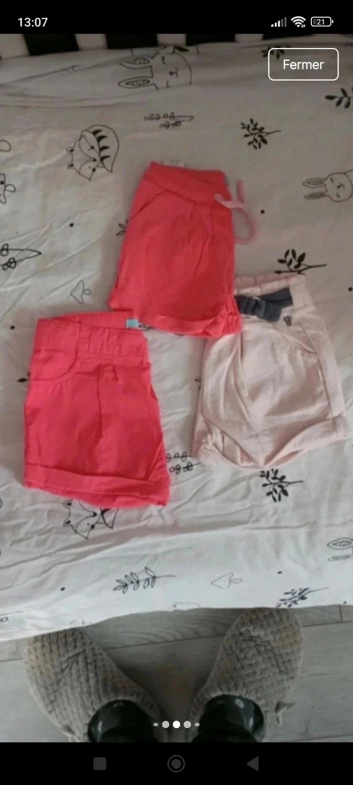 Lot de roupas para meninas 12 meses primavera verão – photo 7